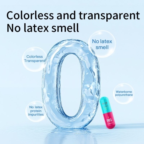 Drywell - 0.01 Extra Lube 3's Pack PU Condoms