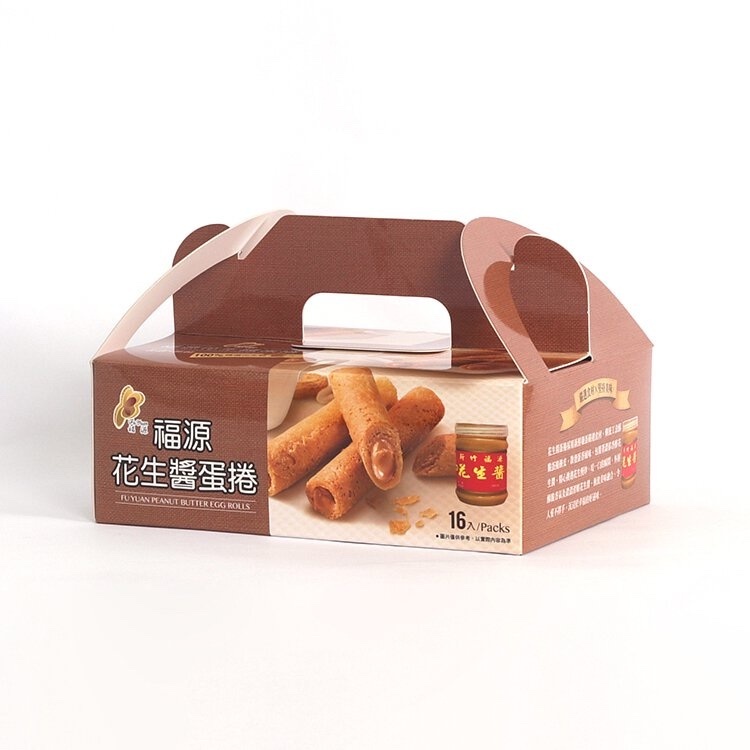 台灣福源｜手工花生醬蛋捲（16入）