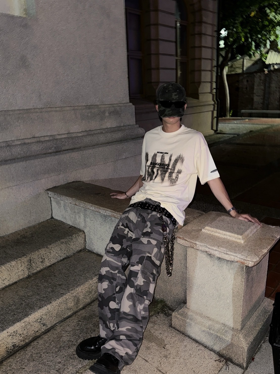 (GOAL) BANG 美式復古 塗鴉短TEE 24480