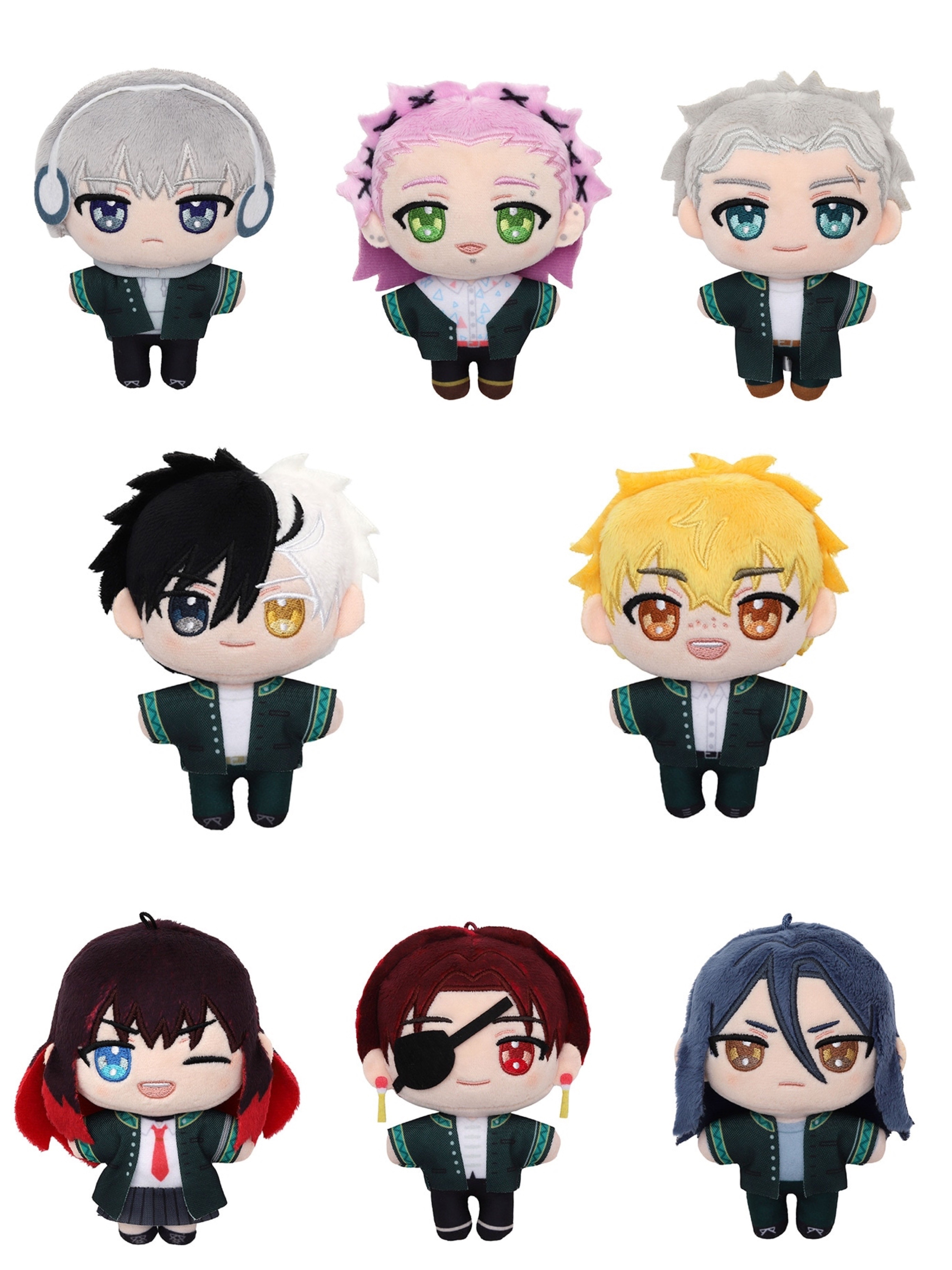 4550621254970MOVIC 預訂 2025/10月 WIND BREAKER　ぬいパル（ぬいぐるみマスコット）