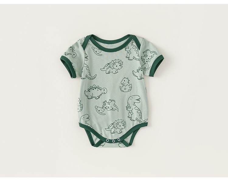 兩色恐龍包屁衣