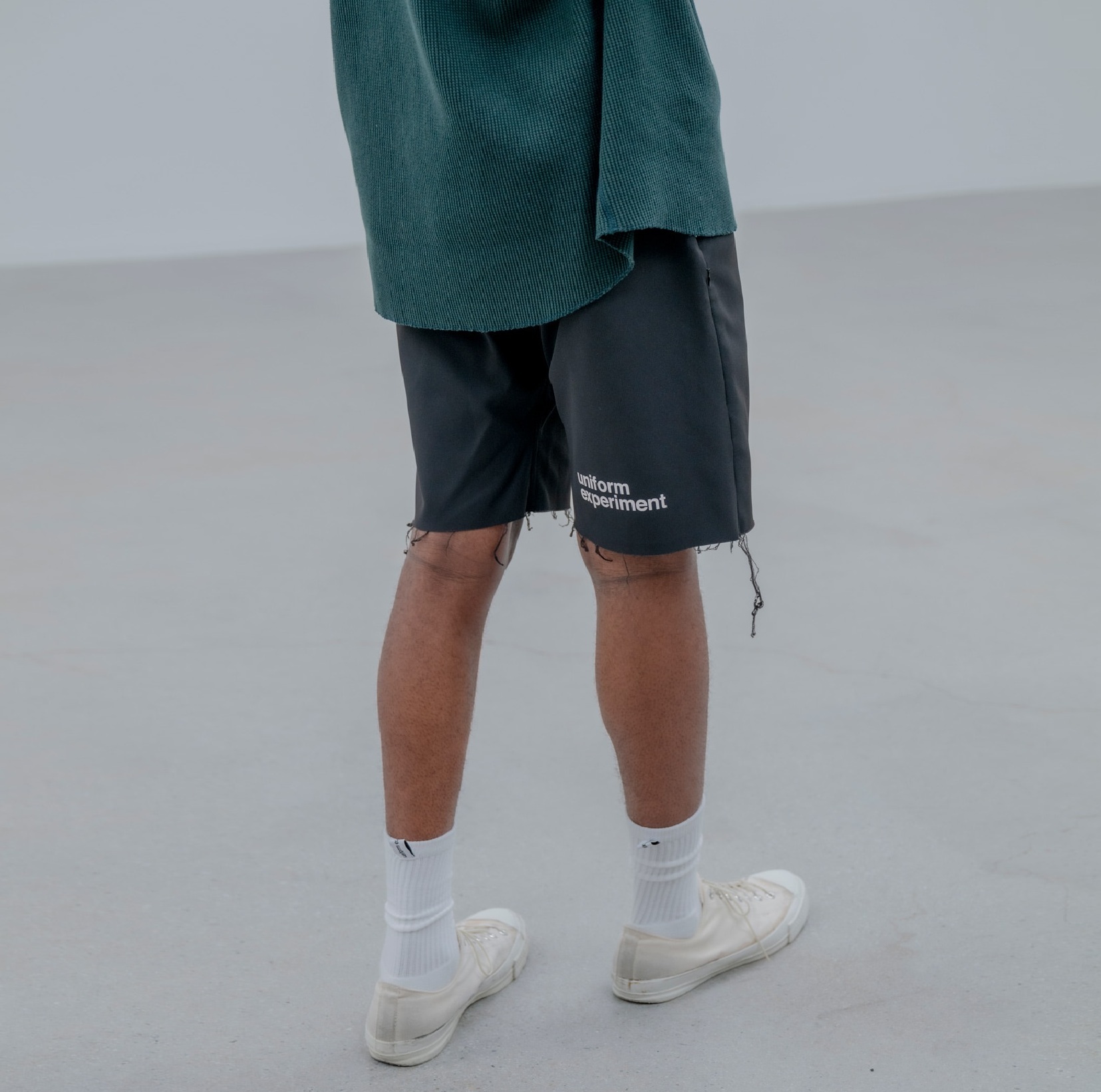 SOPH Uniform Experiment 2025 S/S HIGH STRETCH PIQUE CUT OFF SHORTS - PRE ORDER ITEM (預訂中)