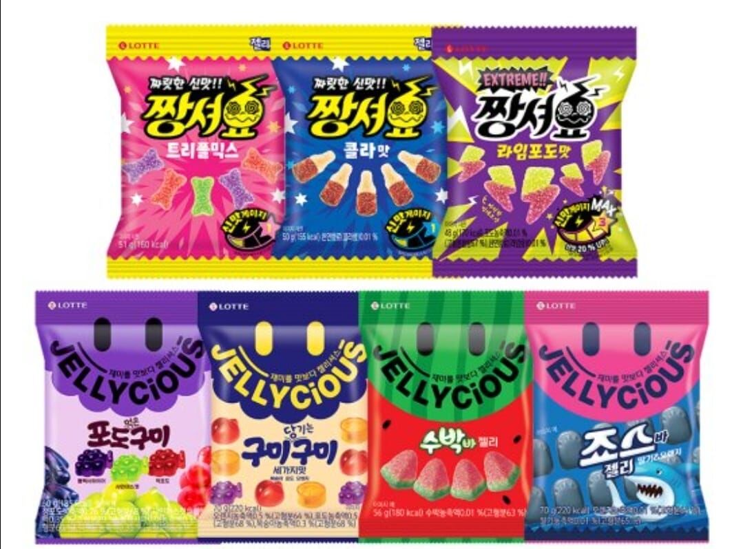 KR 樂天酸味軟糖(K5 BR647)