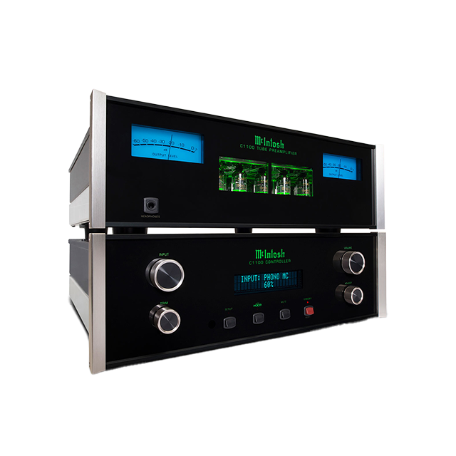 McIntosh C1100 旗艦雙機分體真空管前級擴大機