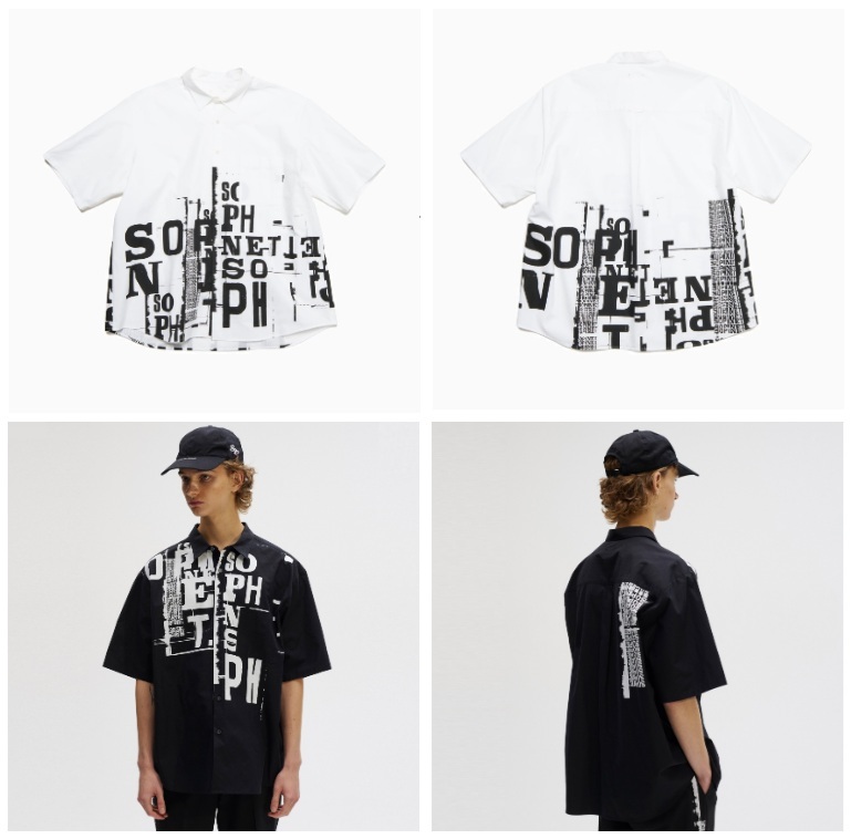 SOPHNET 2025 S/S SIMON TAYLOR BROKEN BEAUTY S/S SHIRT - PRE ORDER ITEM (預訂中)