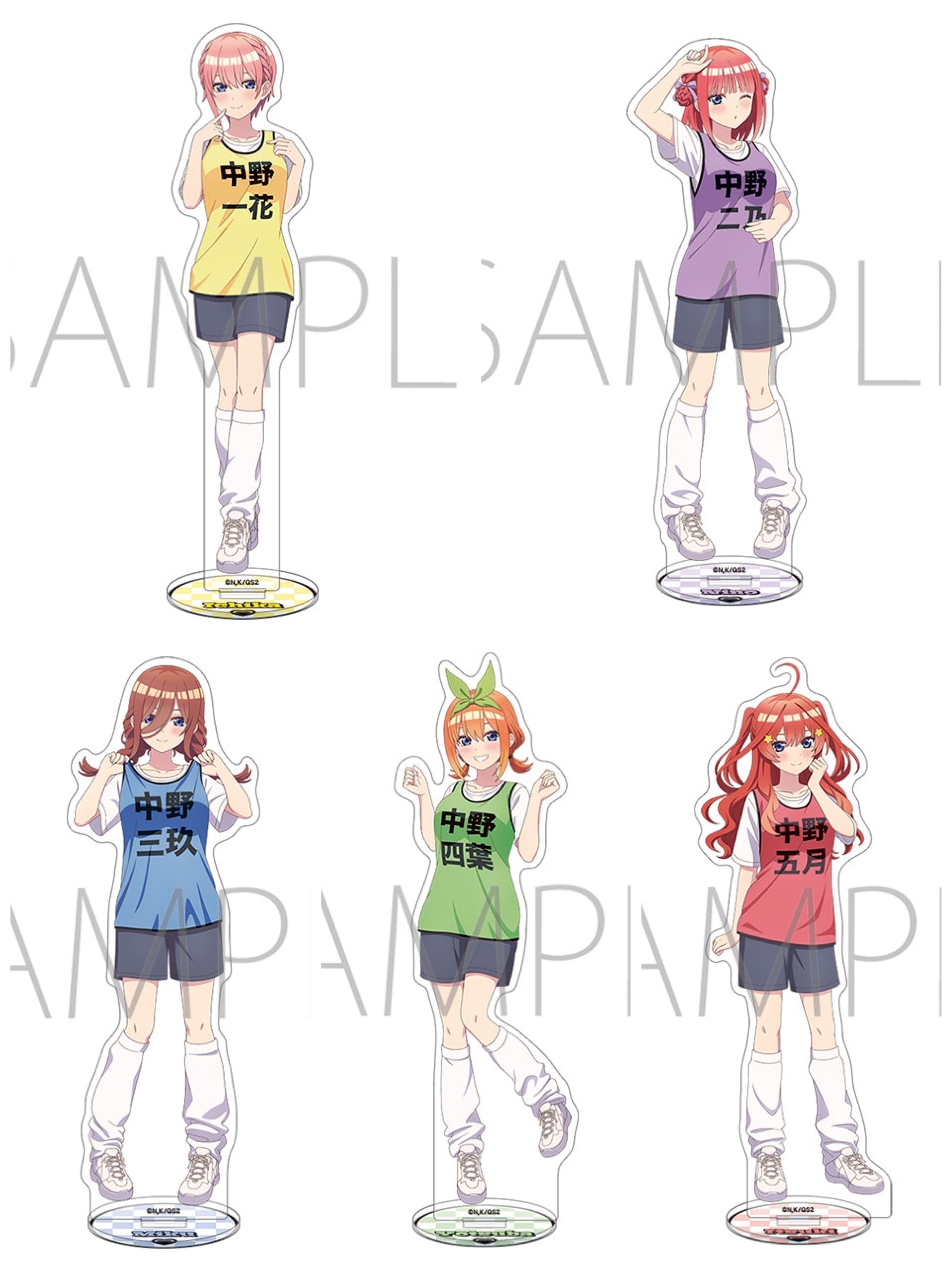 4550621312786 MOVIC 預訂 2025/7月 五等分の花嫁＊　アクリルスタンド