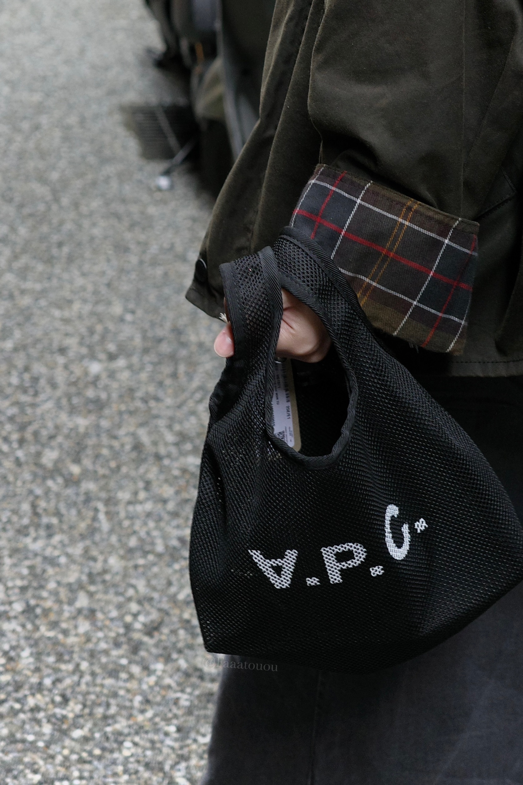 ★A.P.C.★ Mini Rebound Shopping Tote Bag Black PSAEUH61971L Tote bag A.P.C. Mini Tote Bag PSAEU-H61971 | FLEXDOG