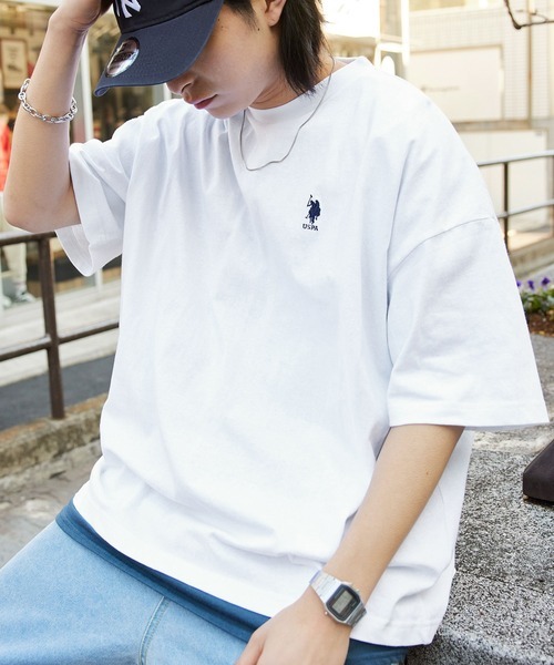 <快速出貨> 🇯🇵U.S. POLO ASSN. 刺繡經典LOGO素面上衣 多色