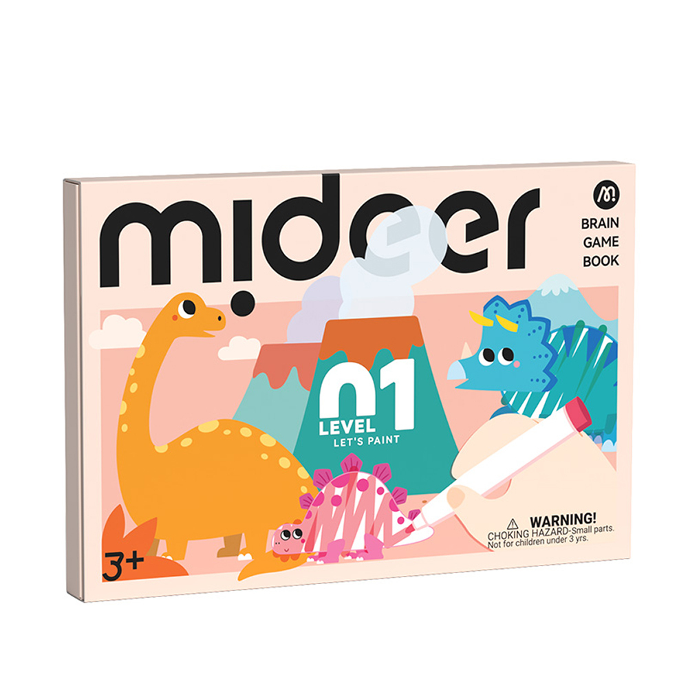 【Mideer】美術著色書 - 腦力啟蒙/腦力提升/全腦開發