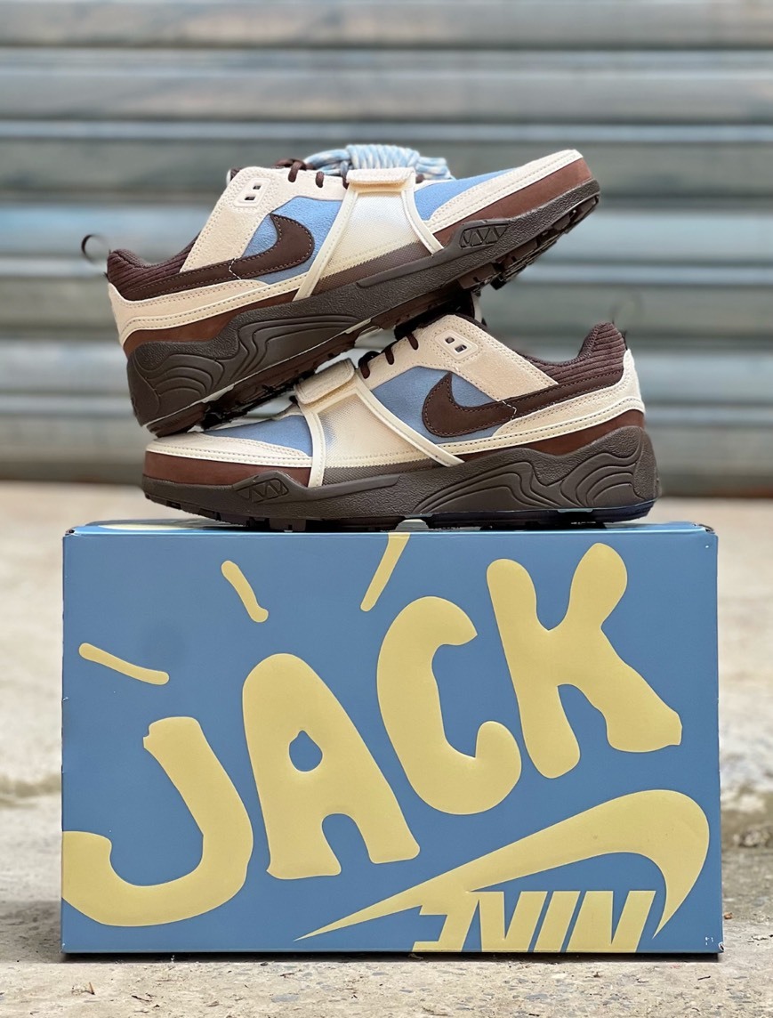 Travis Scott x Nike Zoom Field Jaxx Leche Blue 聯名 摩卡藍 HQ3072400