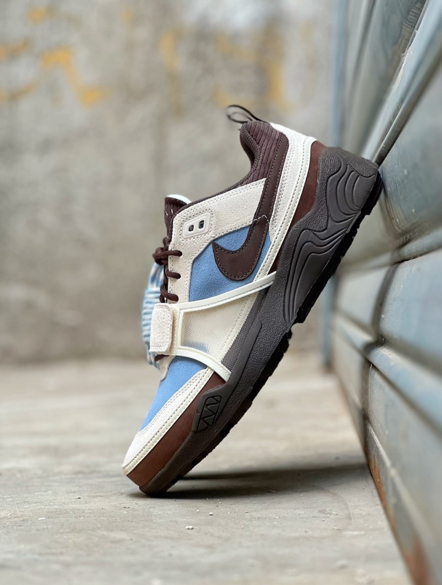 Travis Scott x Nike Zoom Field Jaxx Leche Blue 聯名 摩卡藍 HQ3072400