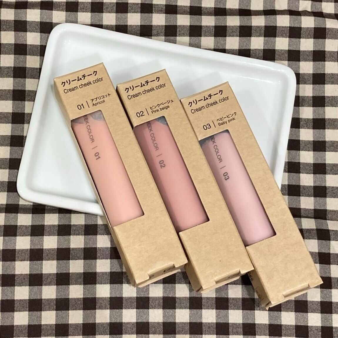 #預購 日本 MUJI 無印良品 奶油腮紅 10g