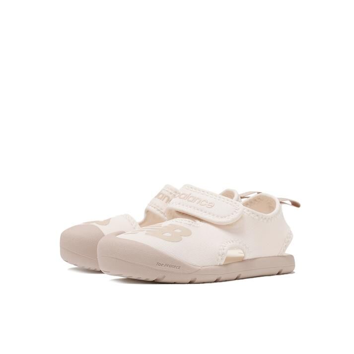 New Balance TD CRSR 日本限定 奶茶色 魔鬼氈 黑色 涼拖鞋 小童 童鞋 SICRSRA1