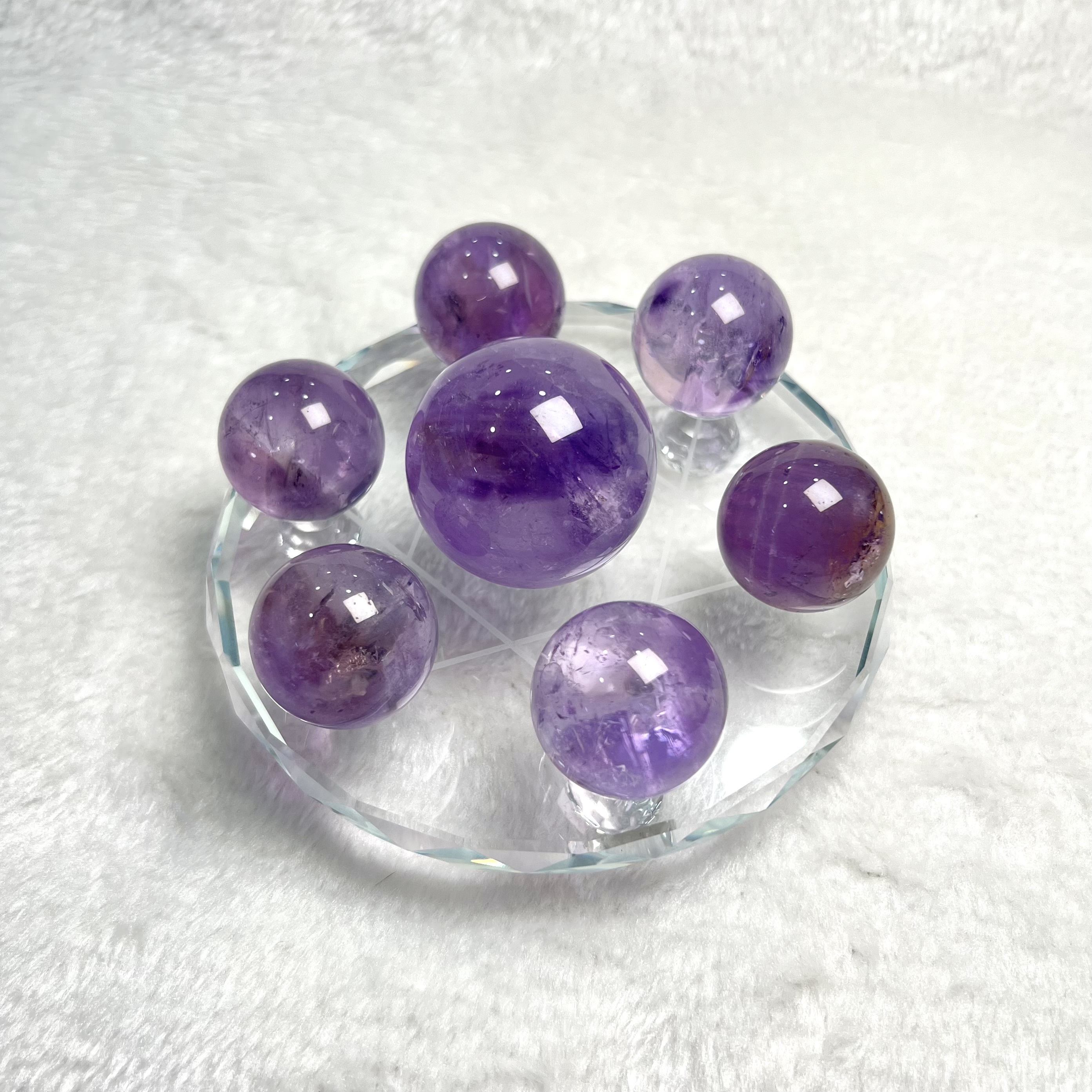 紫水晶球七星陣 #H695