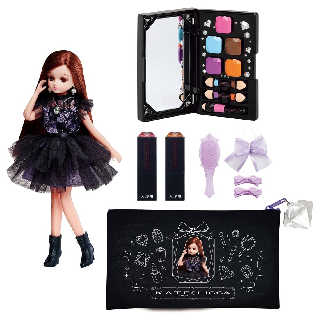 Takara Tomy Licca 套裝 - KATE Licca Make Up My Color DX
