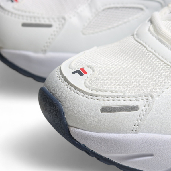 FILA 休閒鞋 DEFENDER 白 經典LOGO 厚底 老爹鞋 女 5J907X123