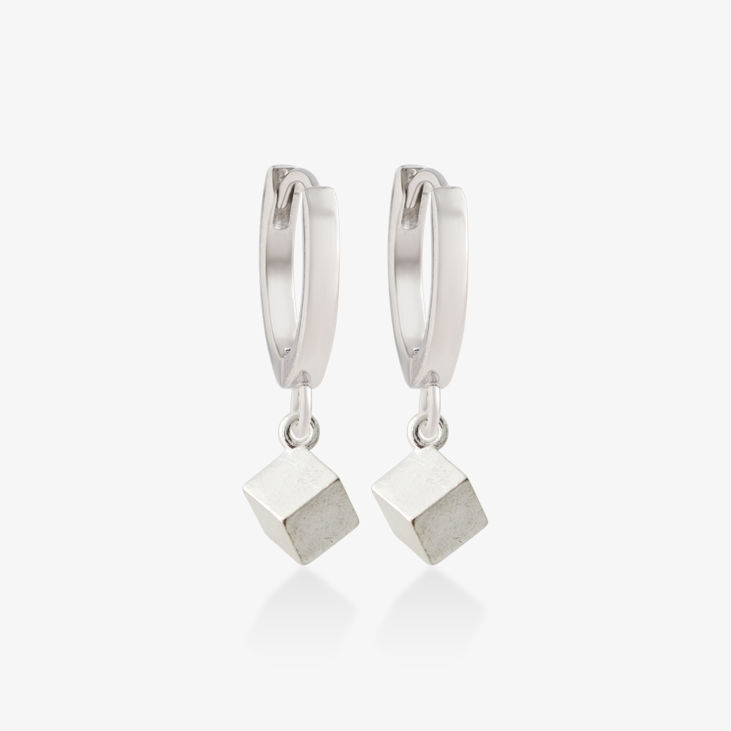 立方塊．吊飾耳環