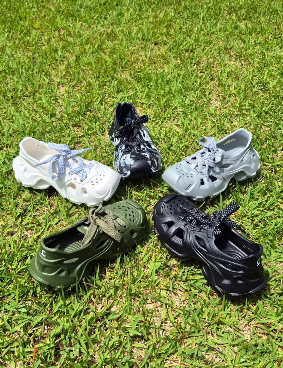 【OWN】Covernat KID 童鞋 涼拖鞋 緩衝 運動 休閒 鞋款 大童 黑色 白色 灰色 綠色 渲染