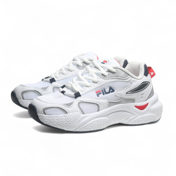 FILA 休閒鞋 HEARTS 白灰 愛心 情人節 老爹鞋 女 5J919Y123