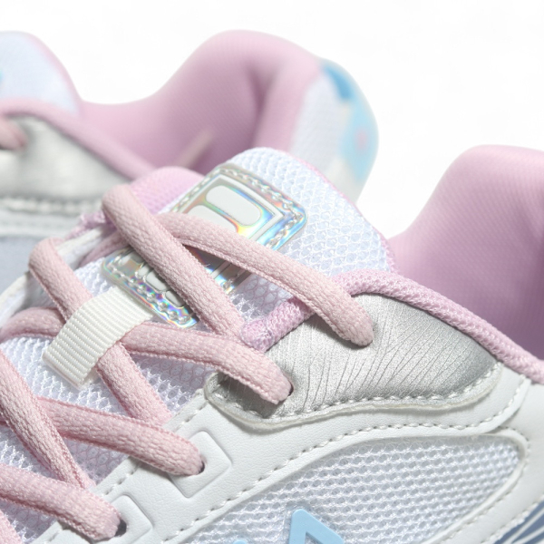 FILA 休閒鞋 HEARTS 白粉藍 愛心 情人節 老爹鞋 女 5J919Y153