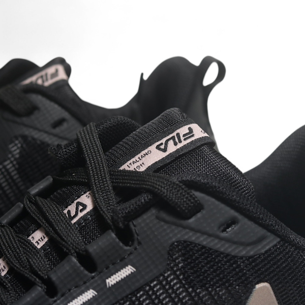 FILA 慢跑鞋 SPACE CAPSULE 黑粉 緩衝 運動鞋 女 5J920Y088