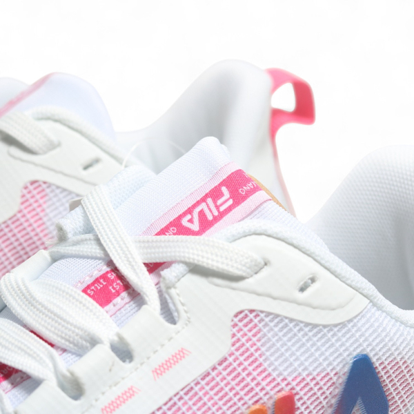 FILA 慢跑鞋 SPACE CAPSULE 白粉 緩衝 運動鞋 女 5J920Y122
