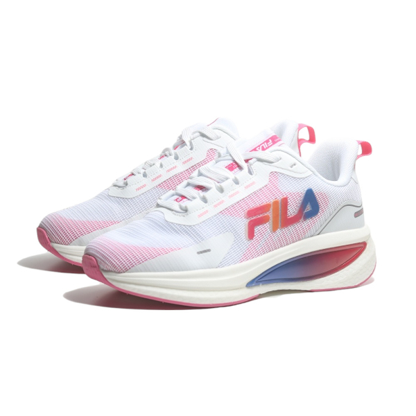 FILA 慢跑鞋 SPACE CAPSULE 白粉 緩衝 運動鞋 女 5J920Y122