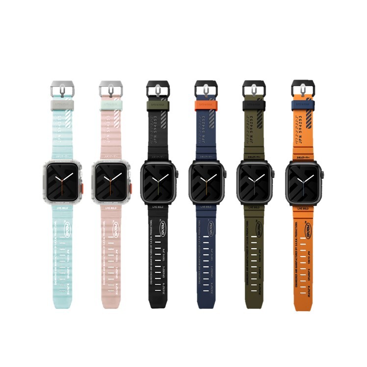 SKINARMA Shokku Apple Watch 街頭款矽膠錶帶