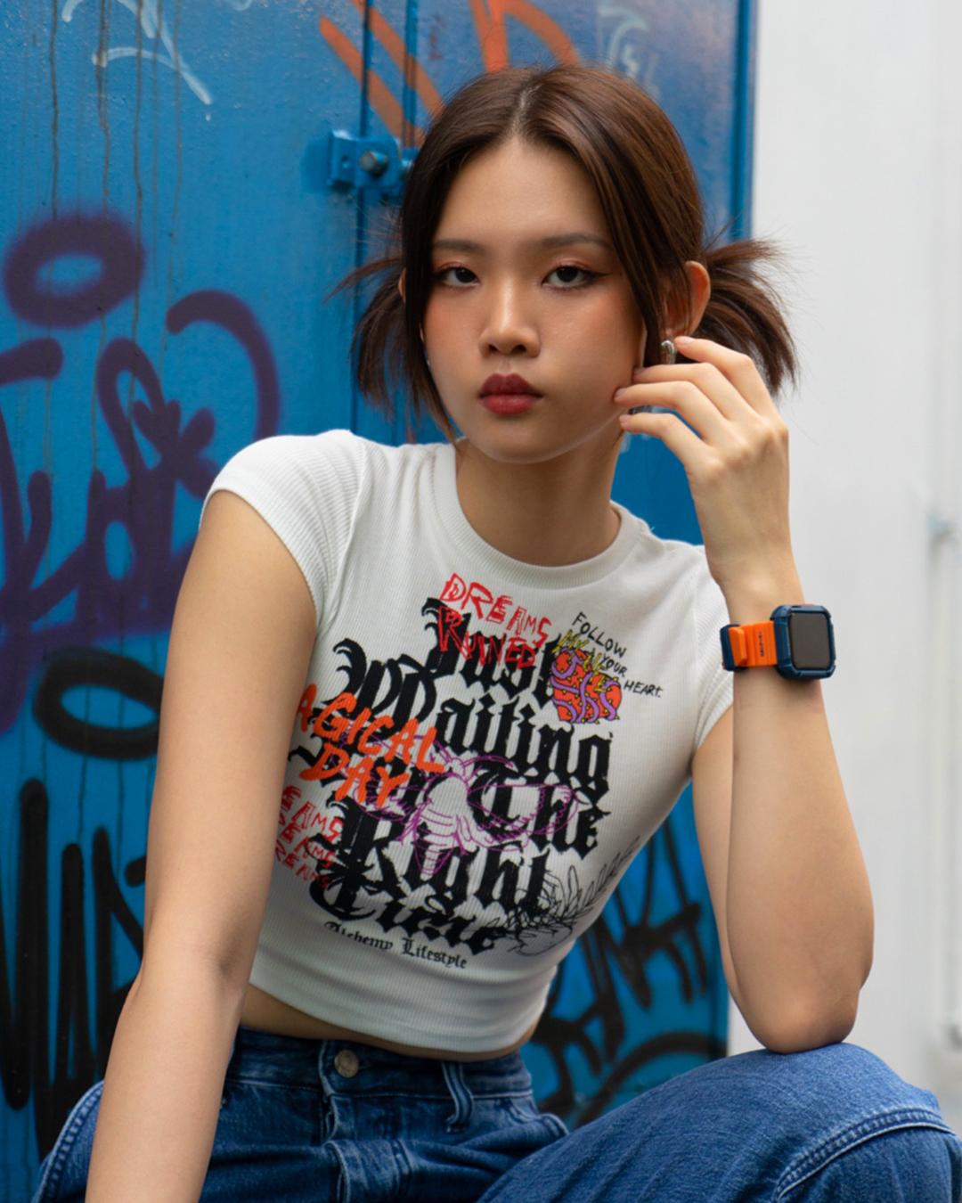 SKINARMA Shokku Apple Watch 街頭款矽膠錶帶