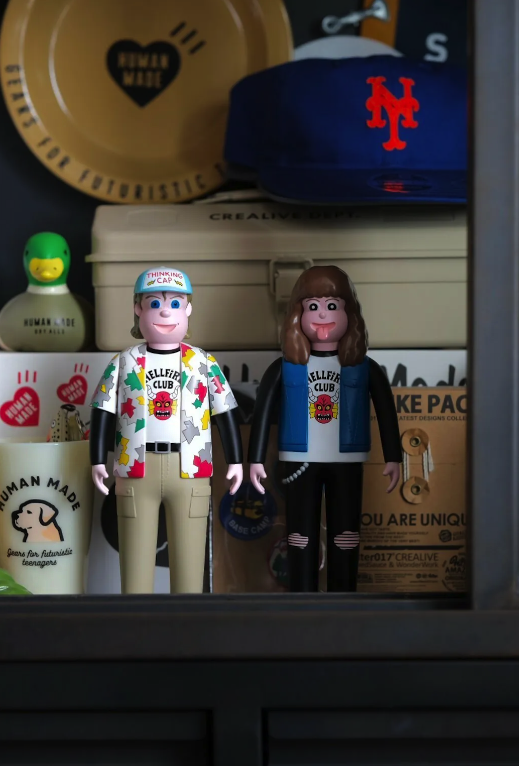 【現貨】FILTER017® Culture Supply™ | Stranger Things X Jun Oson | BFF Vinyl Art Figure / 艾迪與達斯汀造型藝術軟膠(2入組)