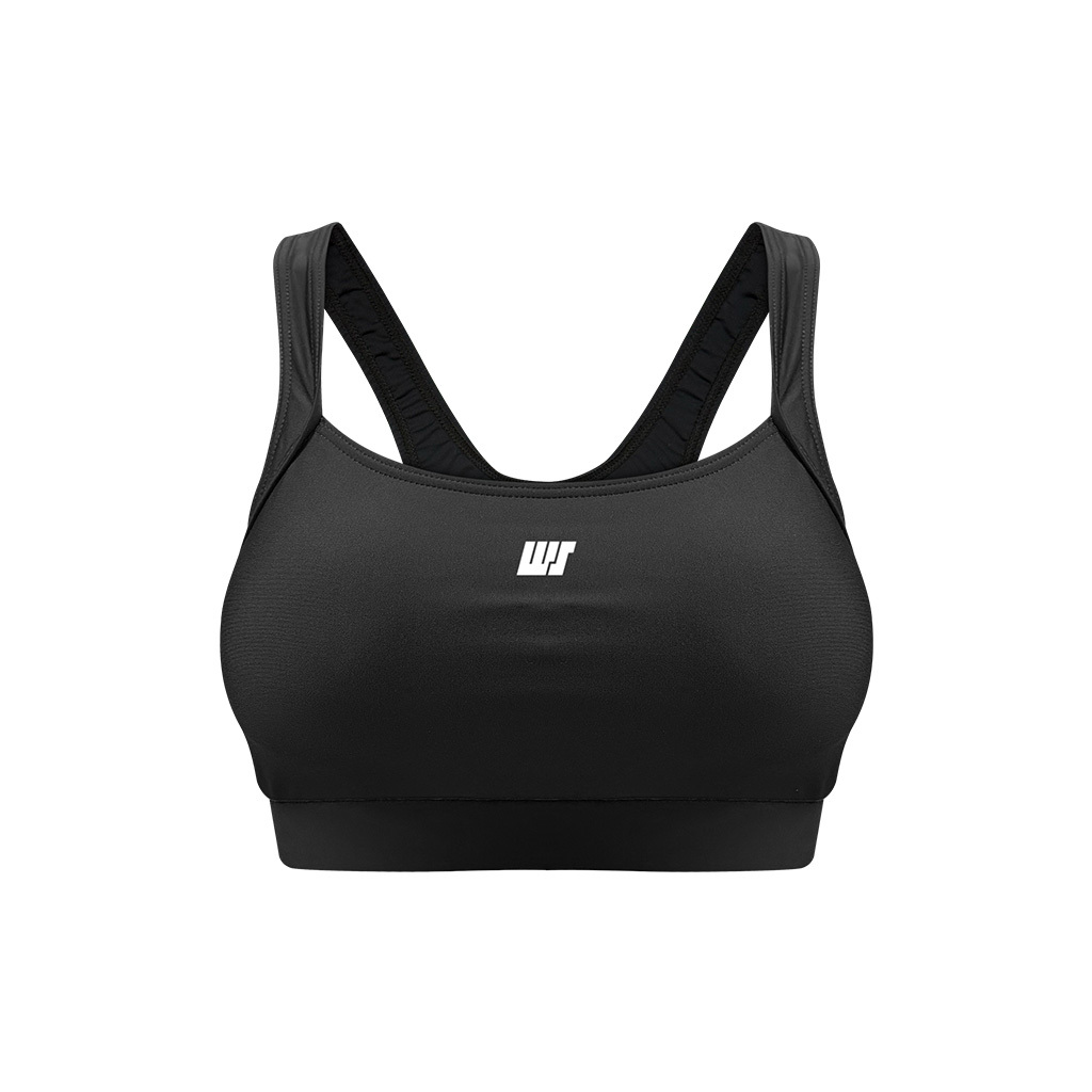 Hydro-Fit 游泳 Bra Top - 黑