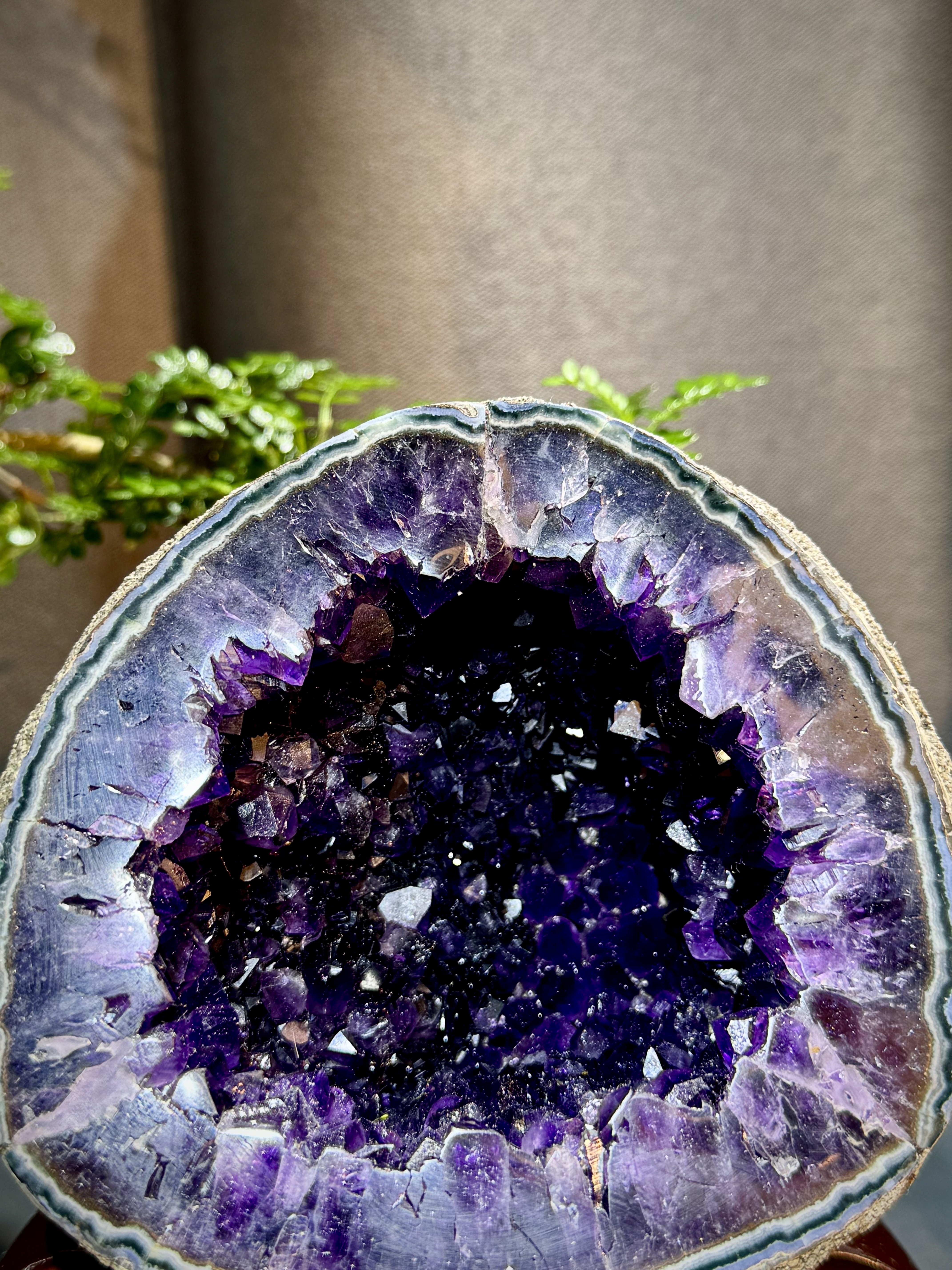 帝王紫水晶晶洞 7017