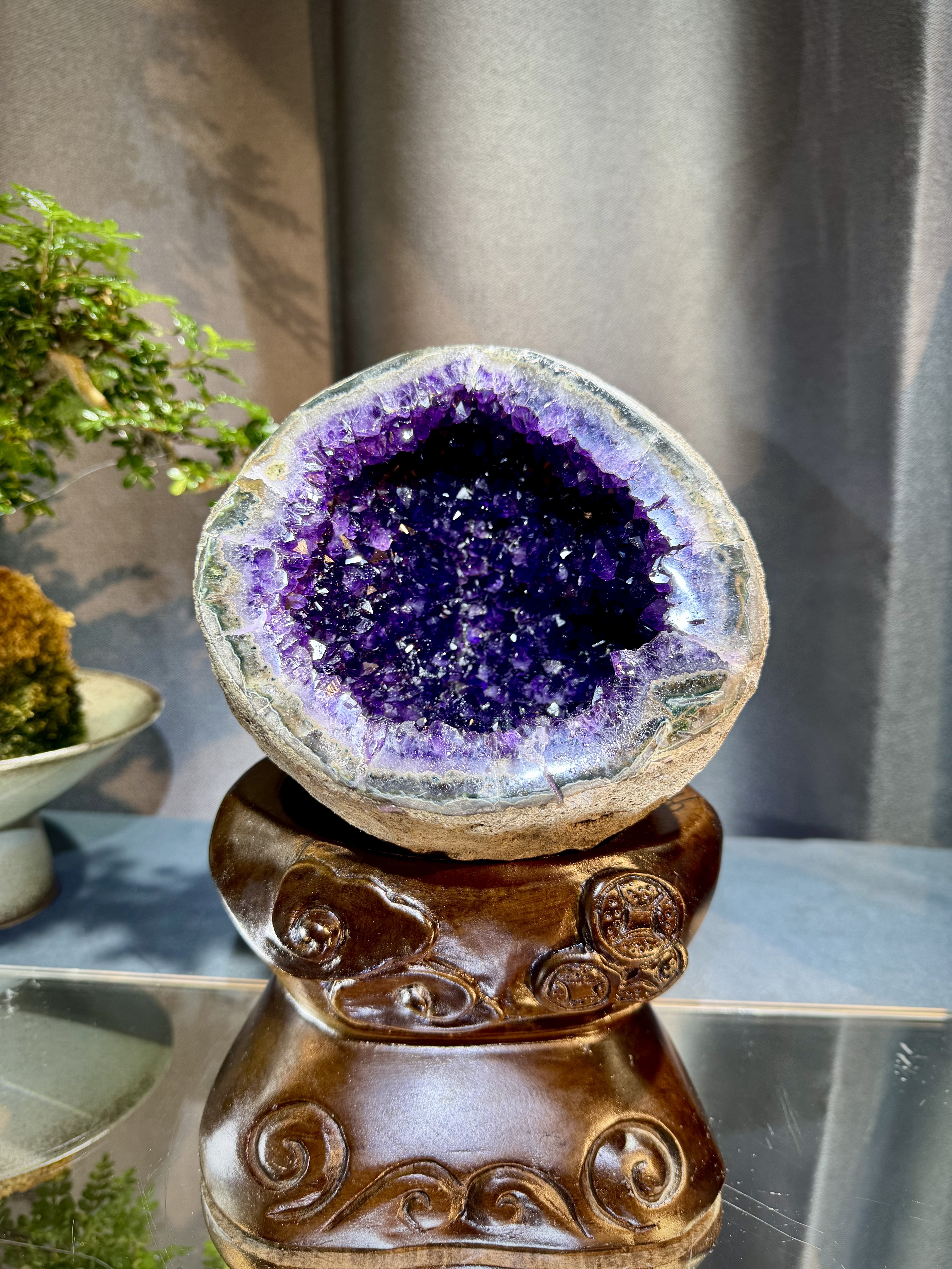 帝王紫水晶晶洞 7018