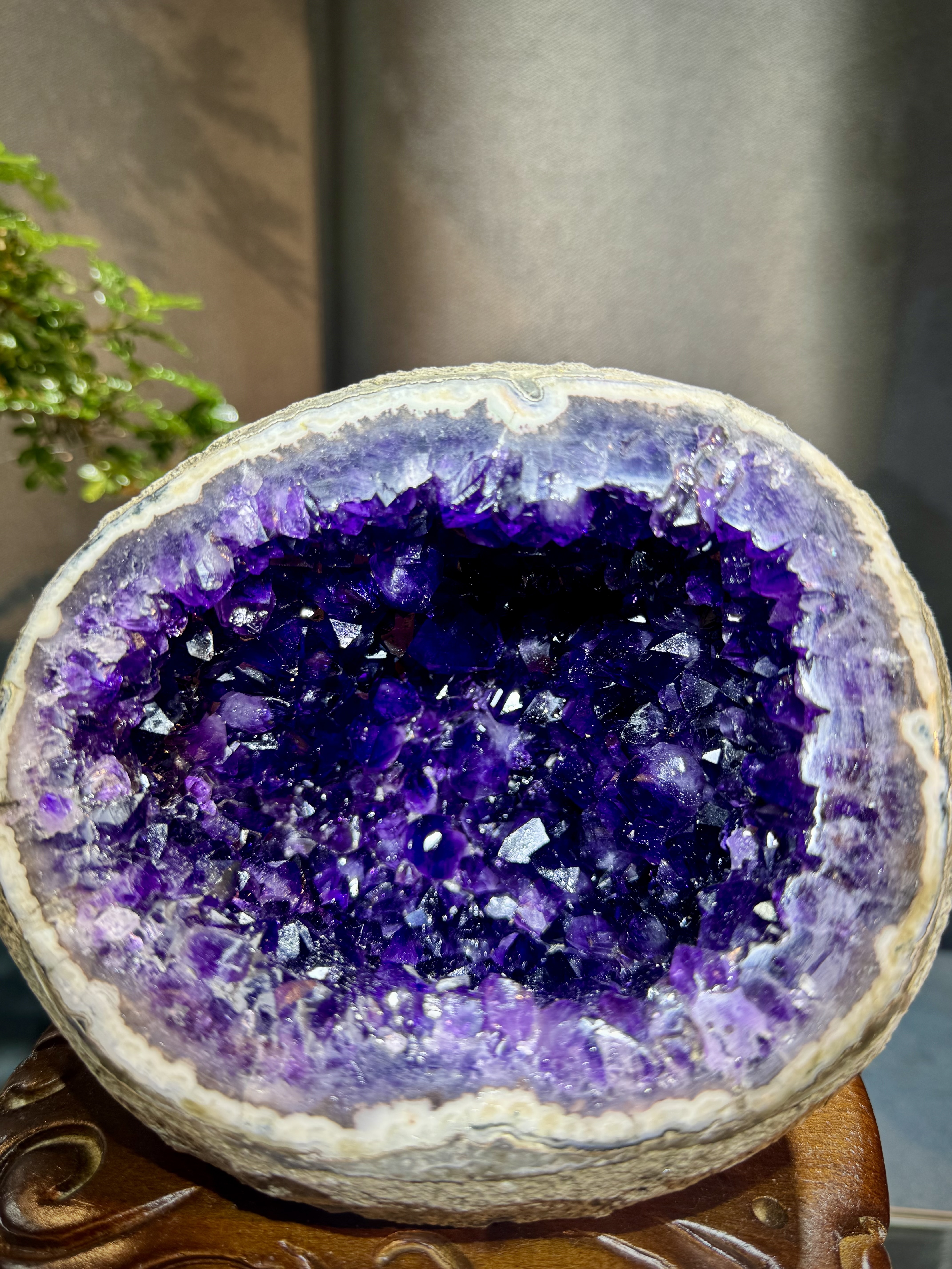 帝王紫水晶晶洞 7021