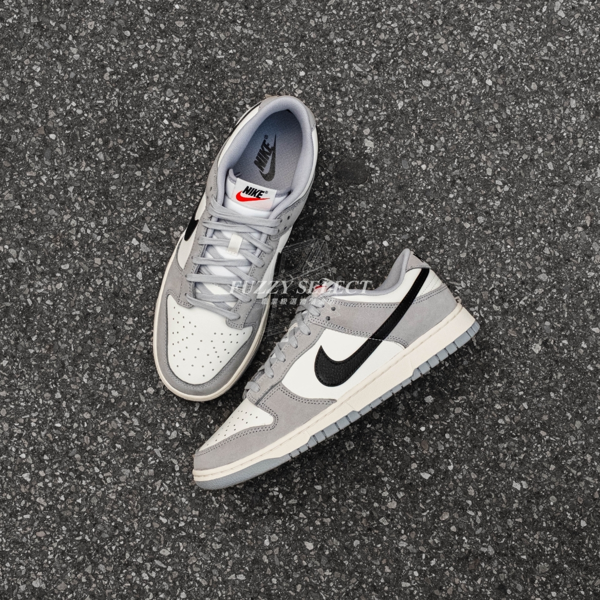 【逢甲 FUZZY】Nike Dunk Low "Smoke Grey" 麂皮 煙灰 灰黑 灰白 IB3079-101
