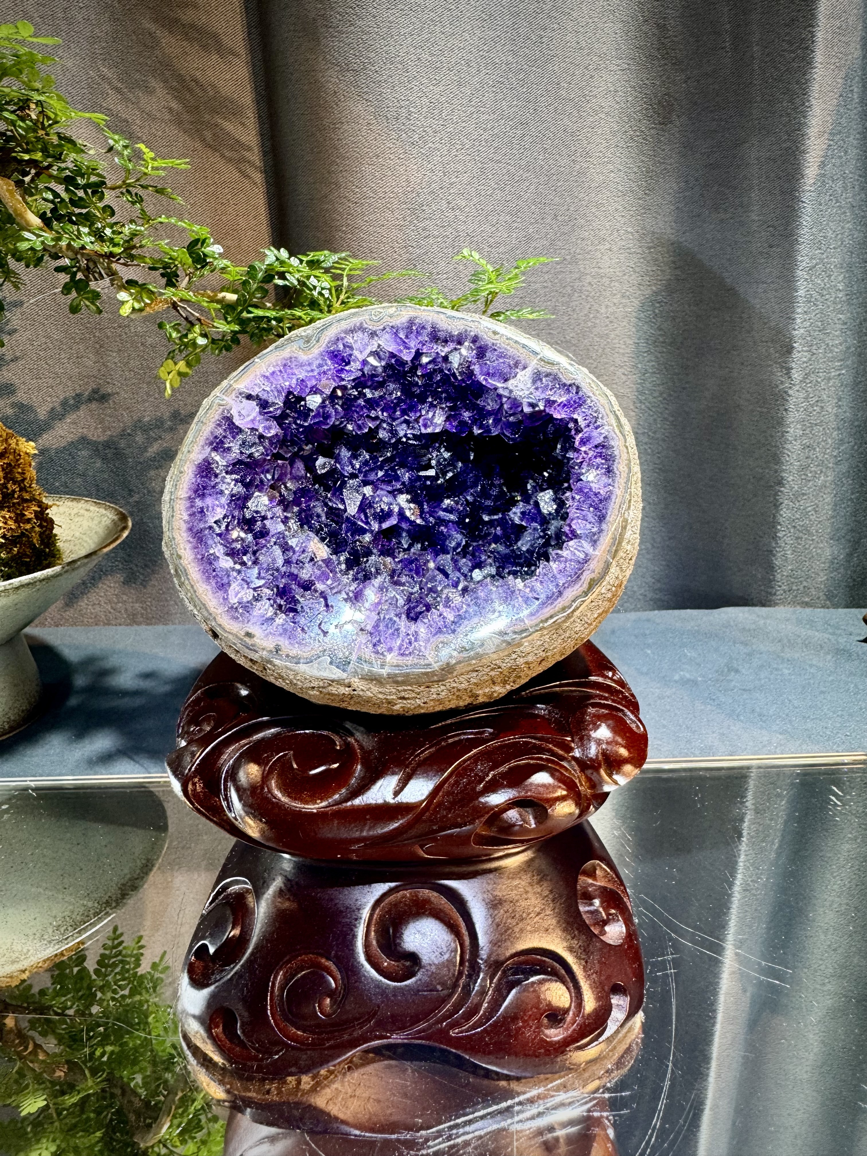 帝王紫水晶晶洞 7023