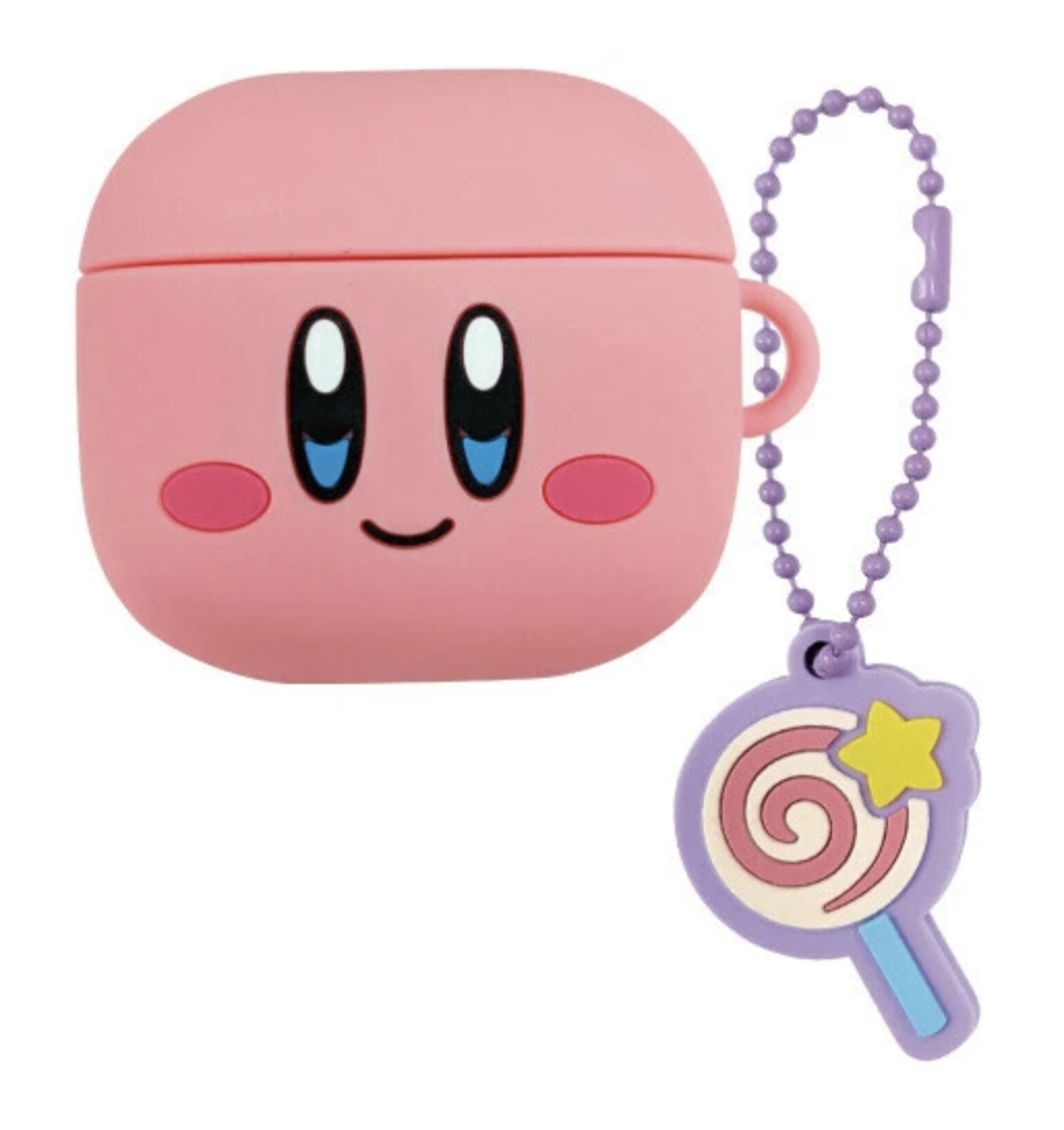 星之卡比 AirPods4 耳機套（桃紅色）