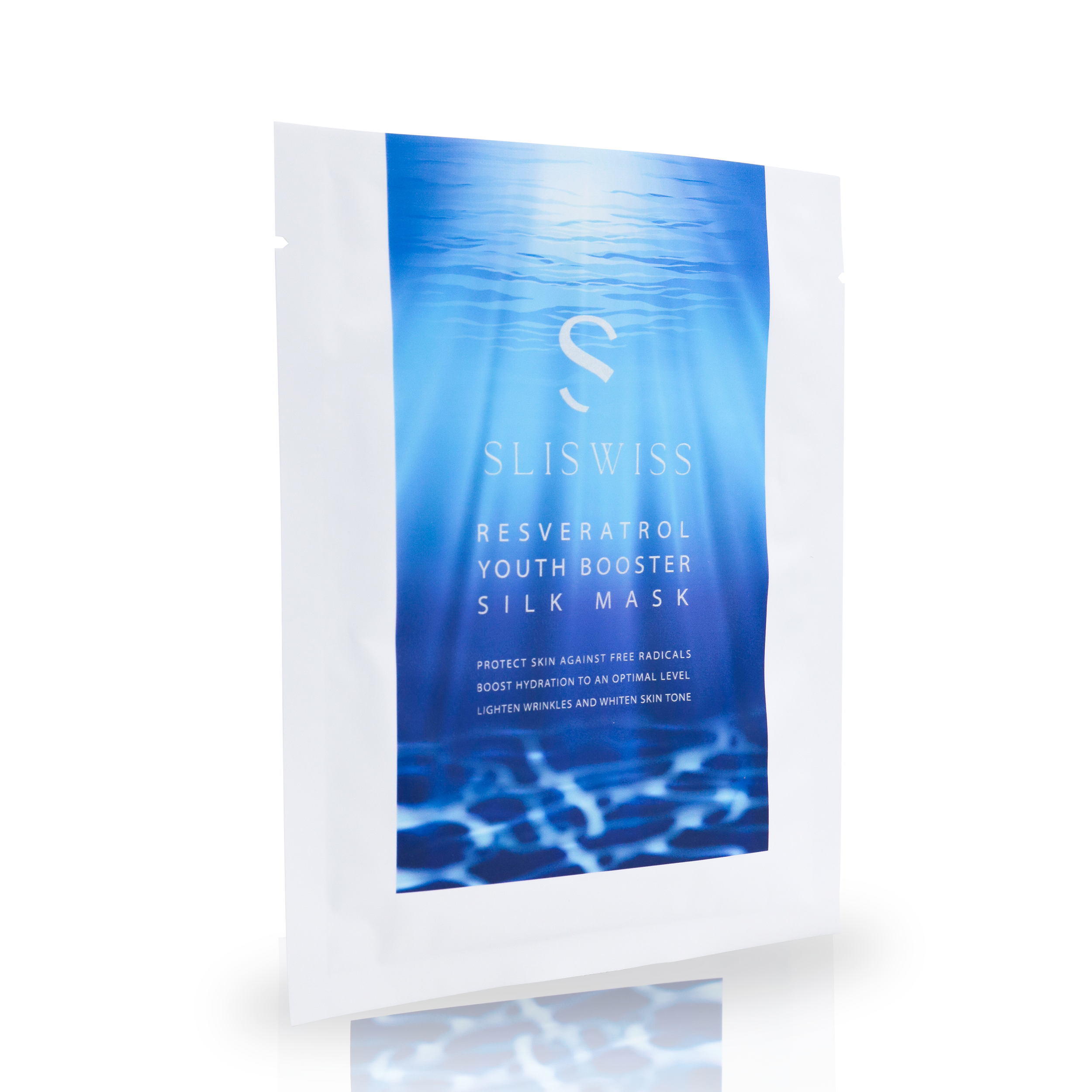 SLISWISS 白藜蘆醇爆水面膜 10片