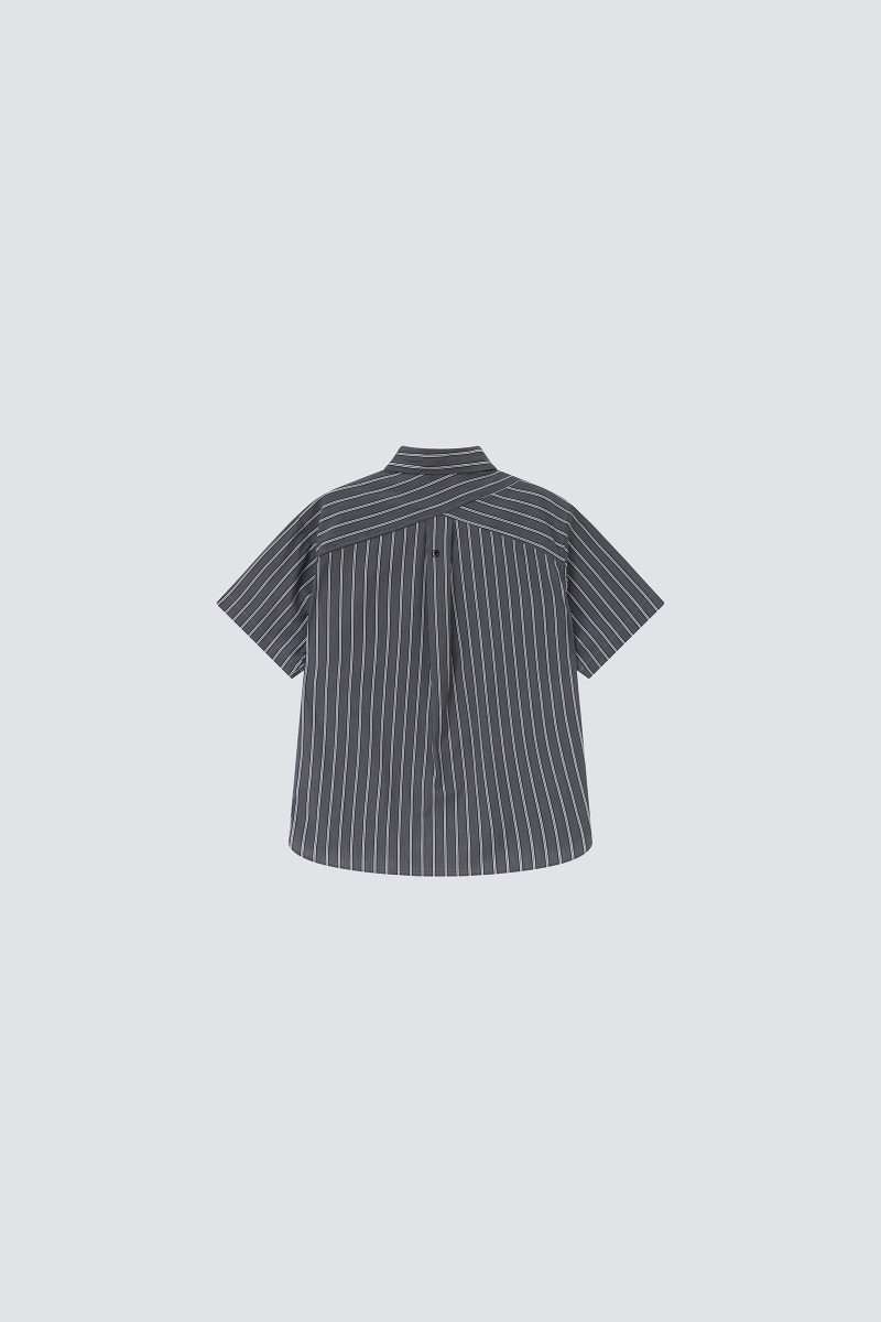 Grey Stripes Shirt｜Grey｜Hong Kong Original Design