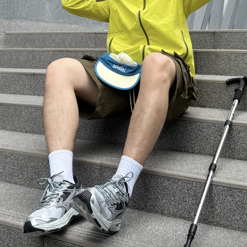 Mizuno 美津濃 RACER V2 網面 慢跑鞋 復古休閒鞋 V2K 銀色 銀灰綠 D1GH250601