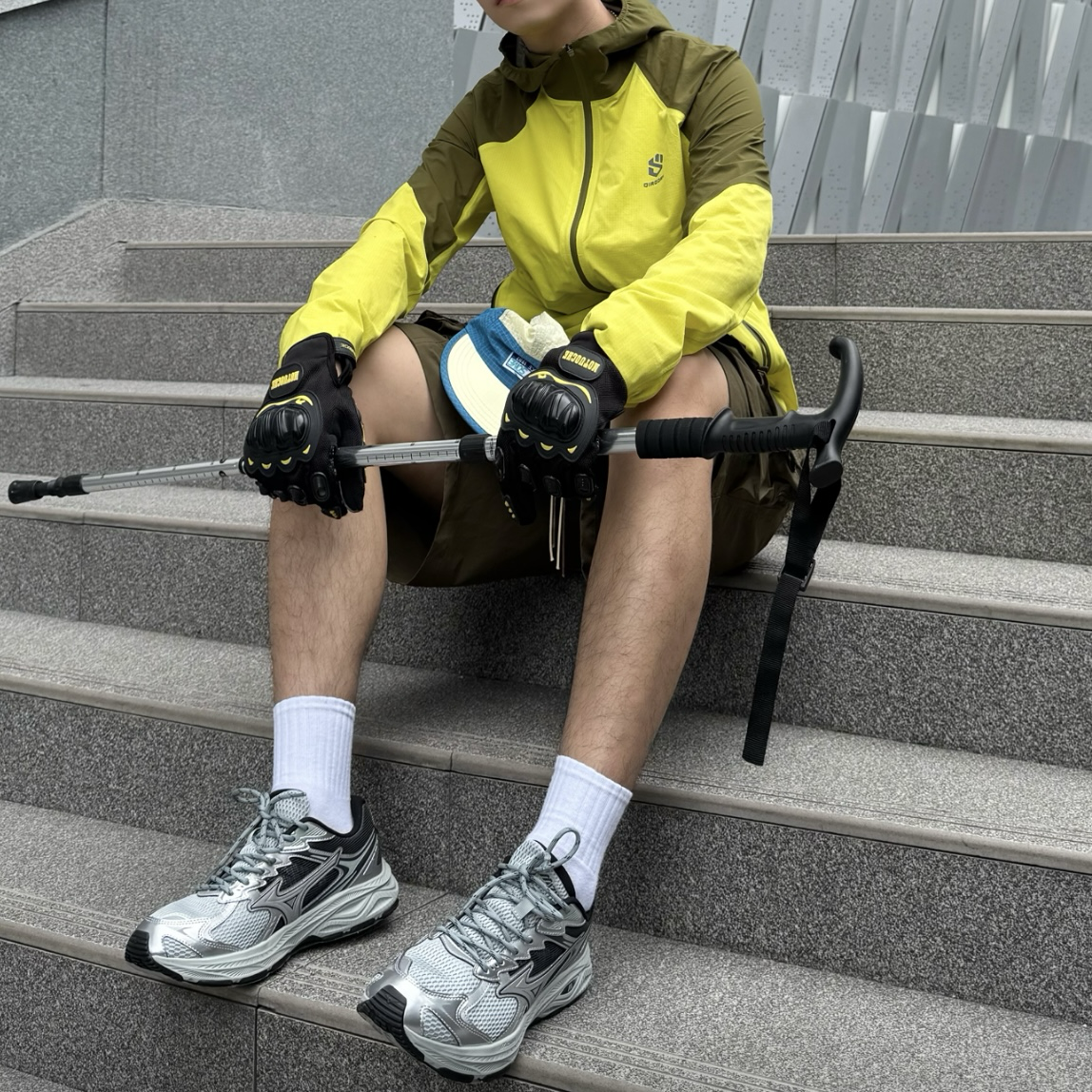 Mizuno 美津濃 RACER V2 網面 慢跑鞋 復古休閒鞋 V2K 銀色 銀灰綠 D1GH250601