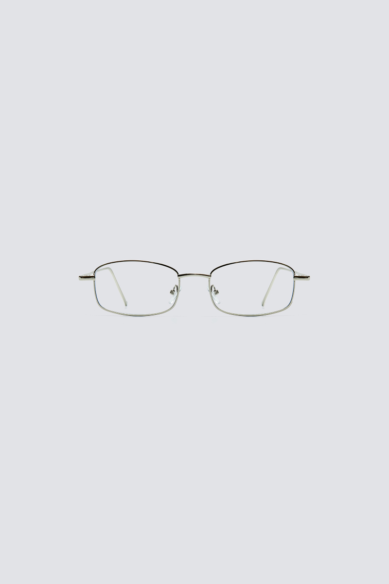 Silver Wire Anti-Blue Light Glasses｜Silver｜Hong Kong Original Design
