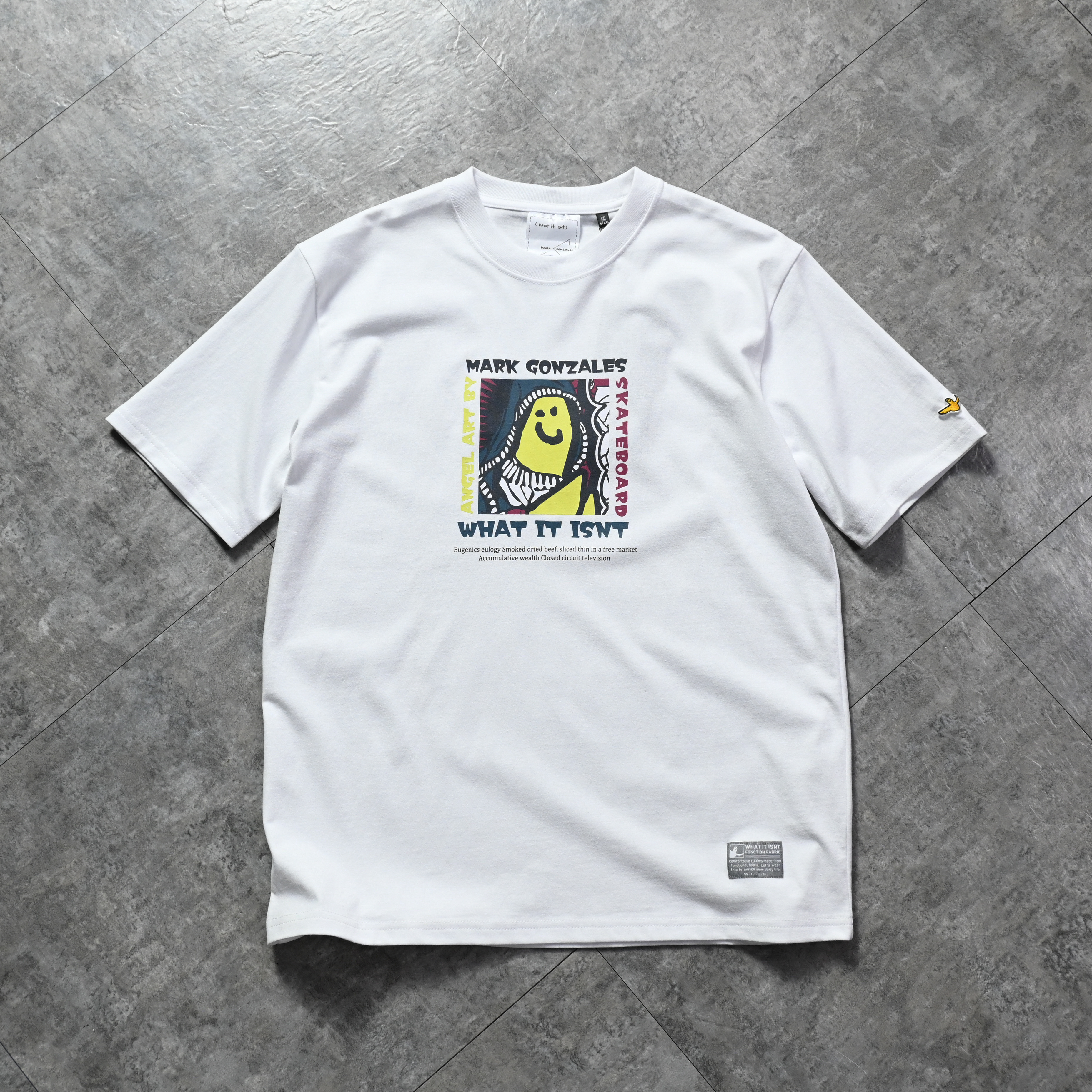 (What it isNt) ART BY MARK GONZALES Maria Angel Tee