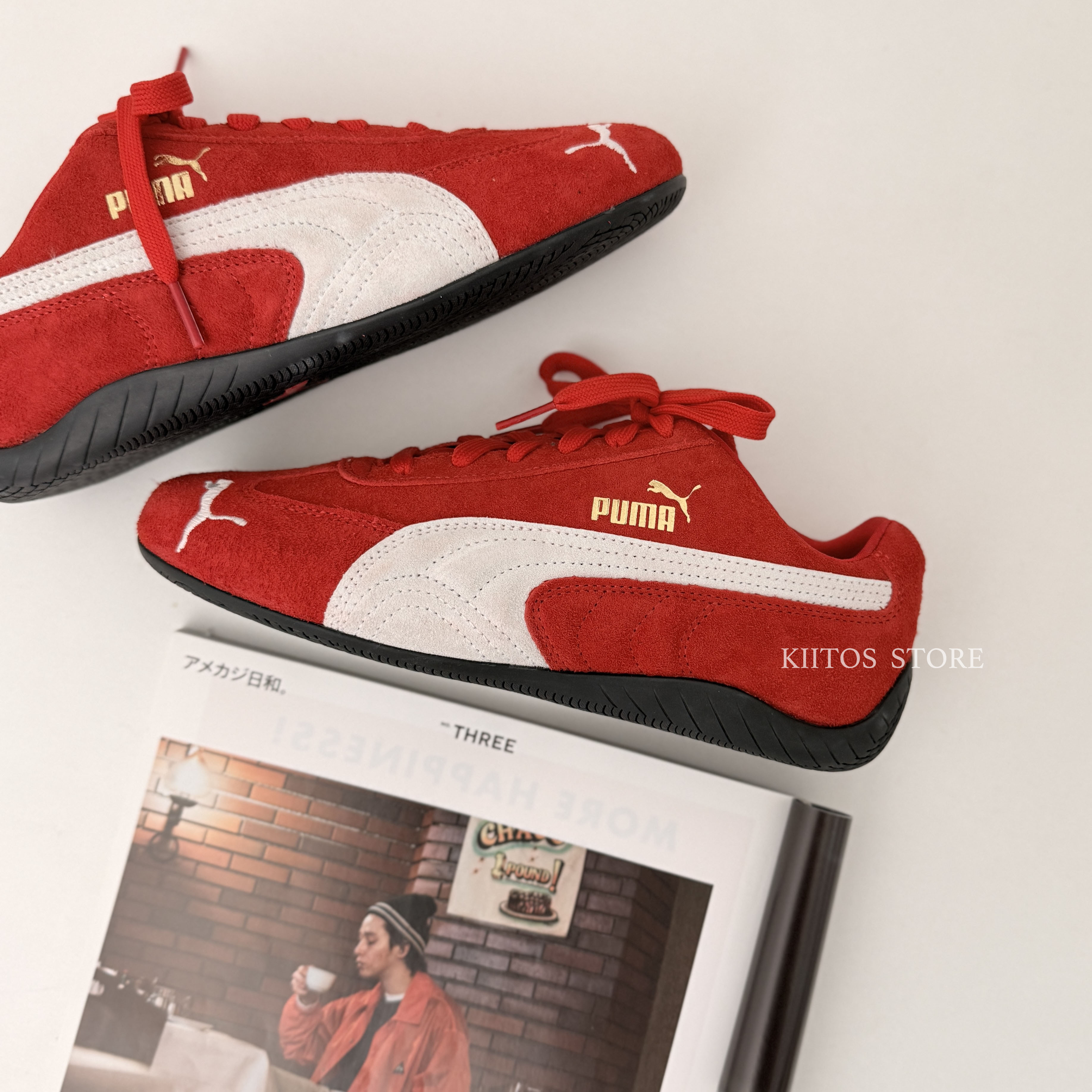 【現貨】PUMA Speedcat OG Black White & Red White 復古 紅白 賽車鞋 398846-02