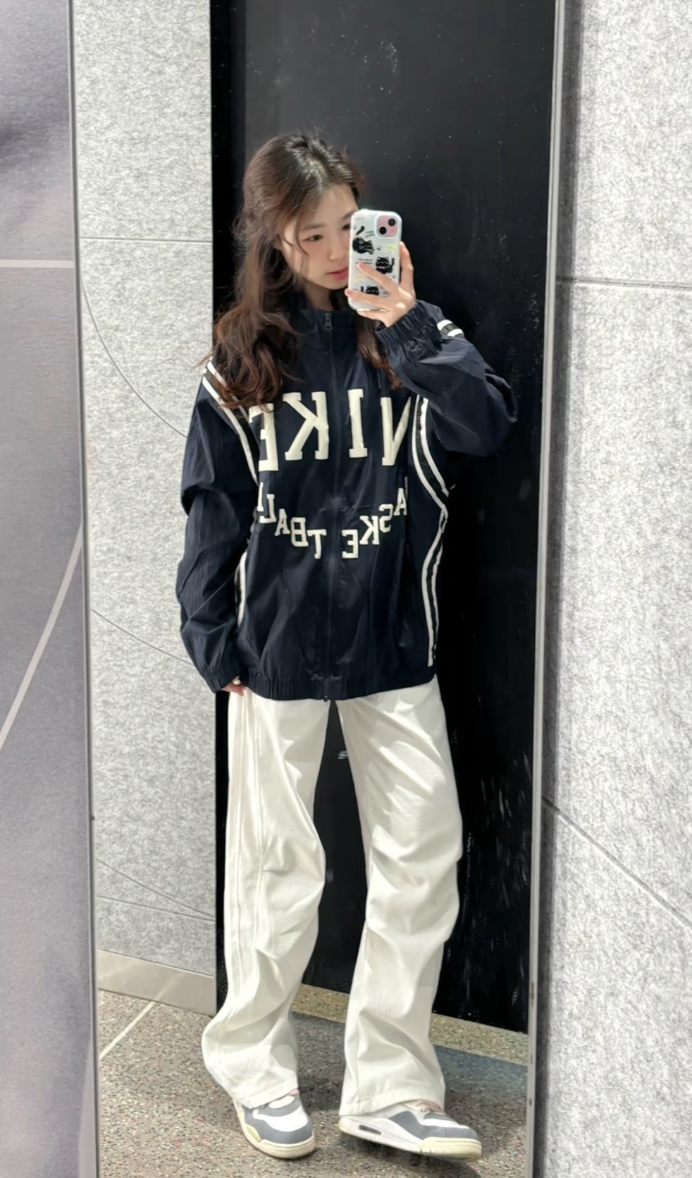 Nike 品牌Logo運動休閒長袖外套 男款 黑色