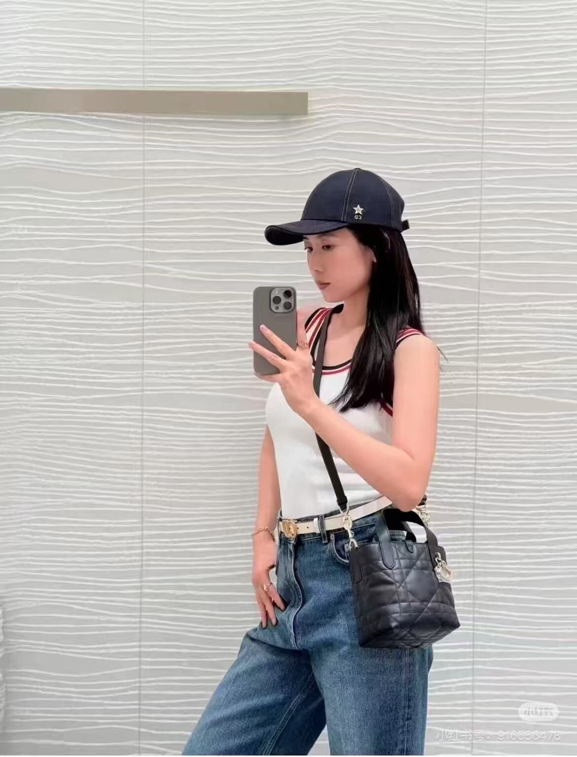 Dior 新款toujours竪版 mini -T