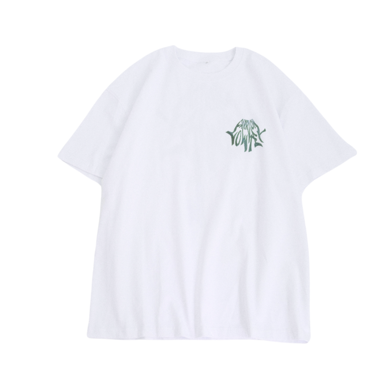 CARRYON X Lowkey 25SS Keyword Logo 抽象 聯名短T 白色 台灣製