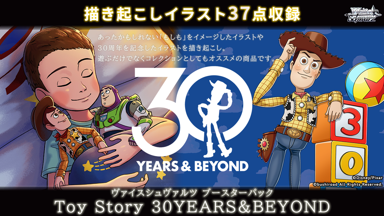 [原盒] WSBP Toy Story 30YEARS＆BEYOND