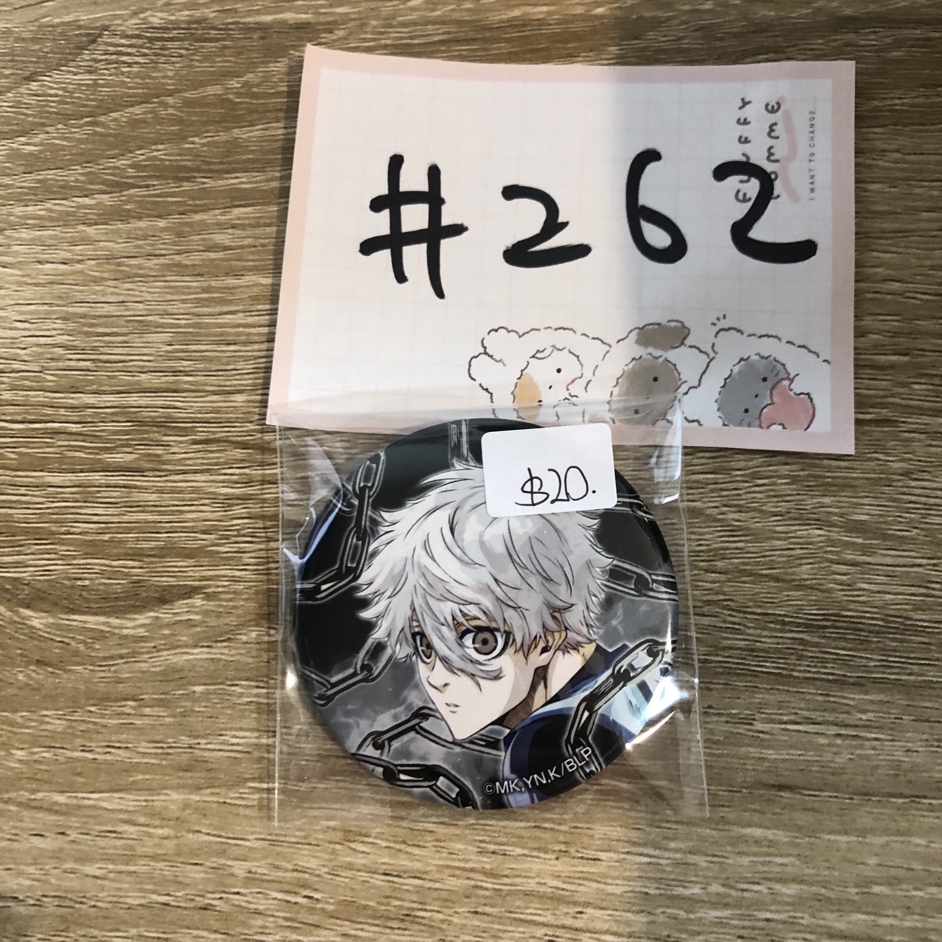 BlueLock   凪誠士郎 襟章#262