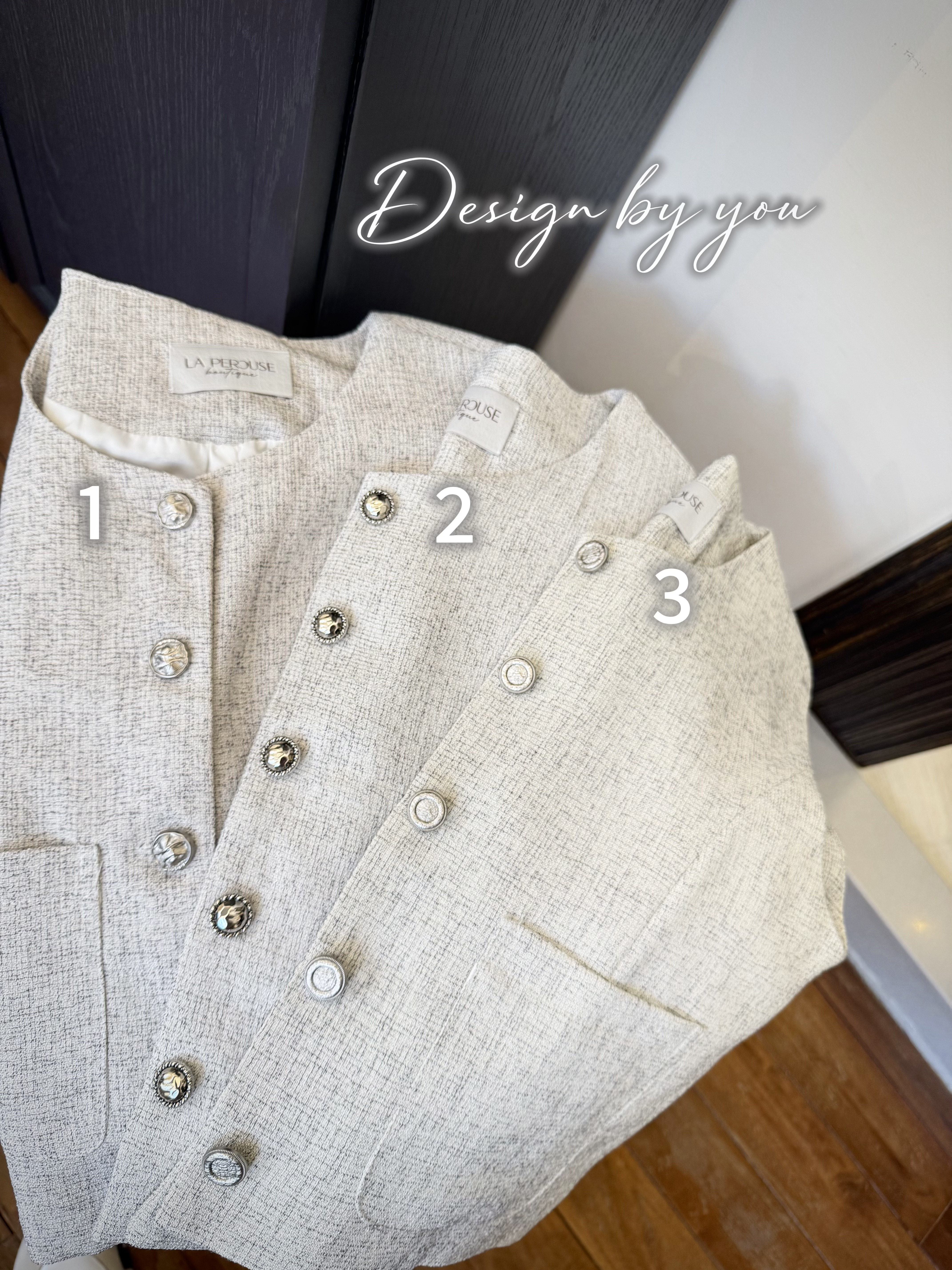 Silver-Button Linen-Blend Vest_JK255L08